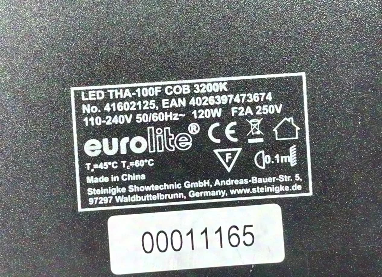 eurolite THA-100F LED Theater-Spot
