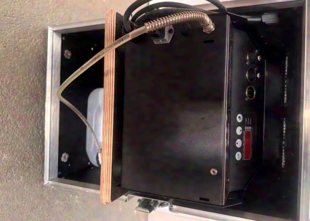 hazebase Highpower 2600W Nebelmaschine, 2 Pumpen, 2 Heizelemente