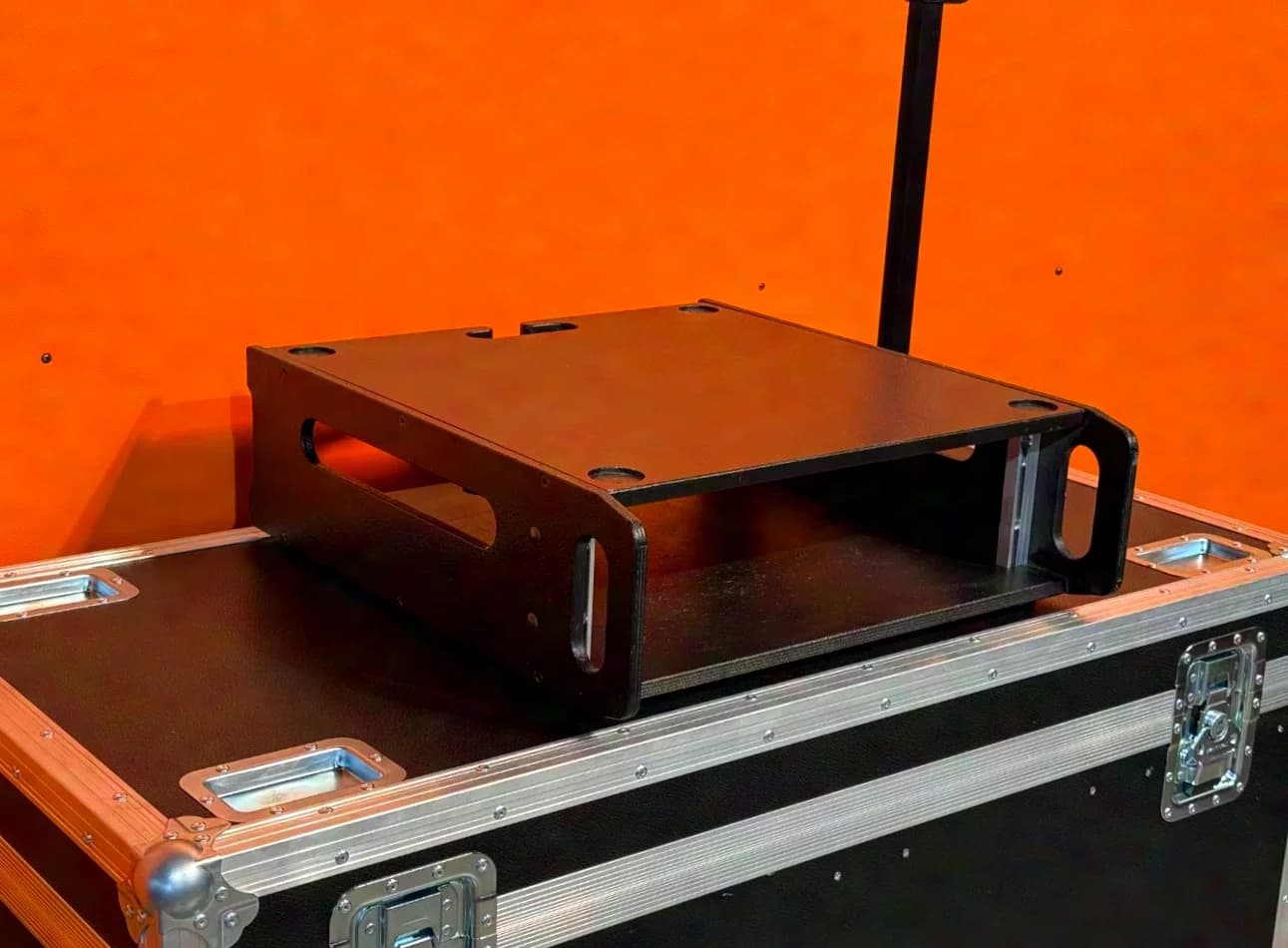 n.N. 19 Zoll Rackmodul 3HE schwarz