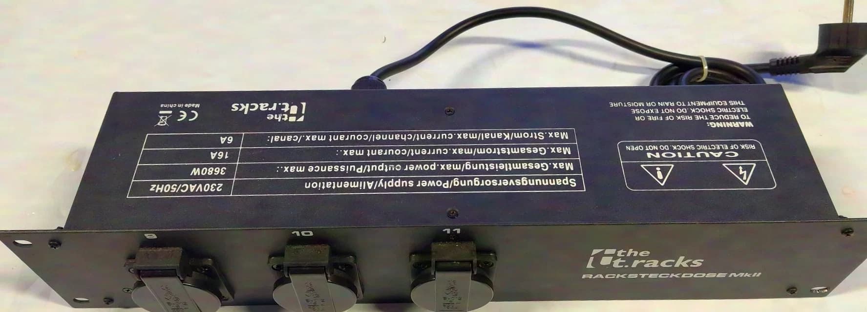 the t.racks Racksteckdose Mk II