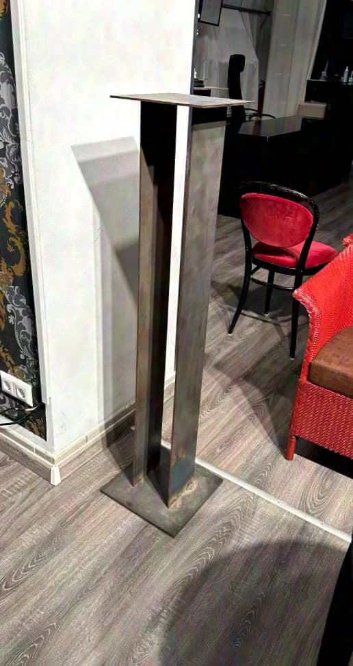 unb. Zaunpfosten Steele, Zaunpfosten, Gestell stabil, aus Metal, 149 € / Stück, grau, ca. 24 kg