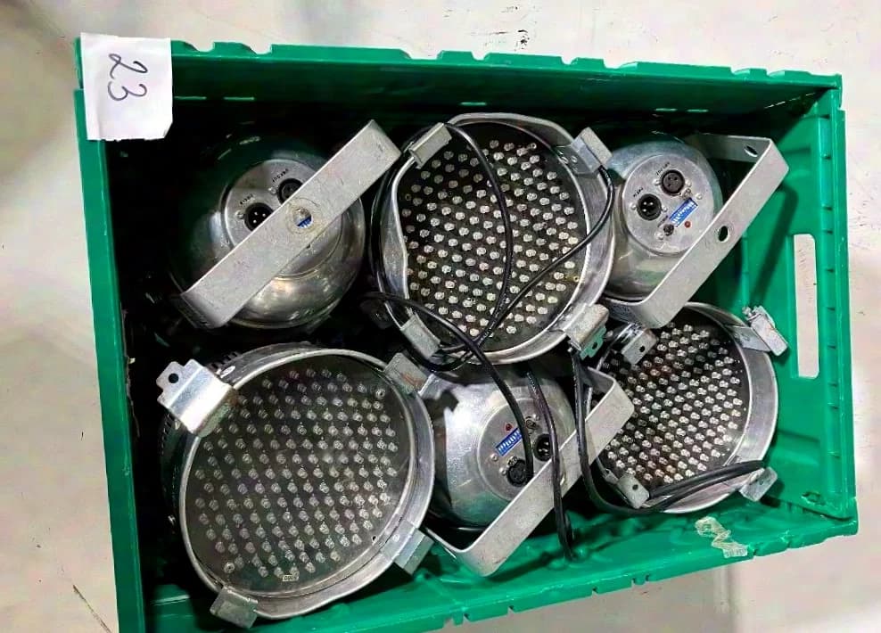 unbekannt LED PAR56 RGB DMX 6 Stk. im Set
