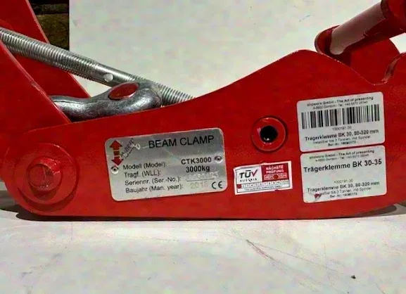 Beam Clamp CTX 3000kg