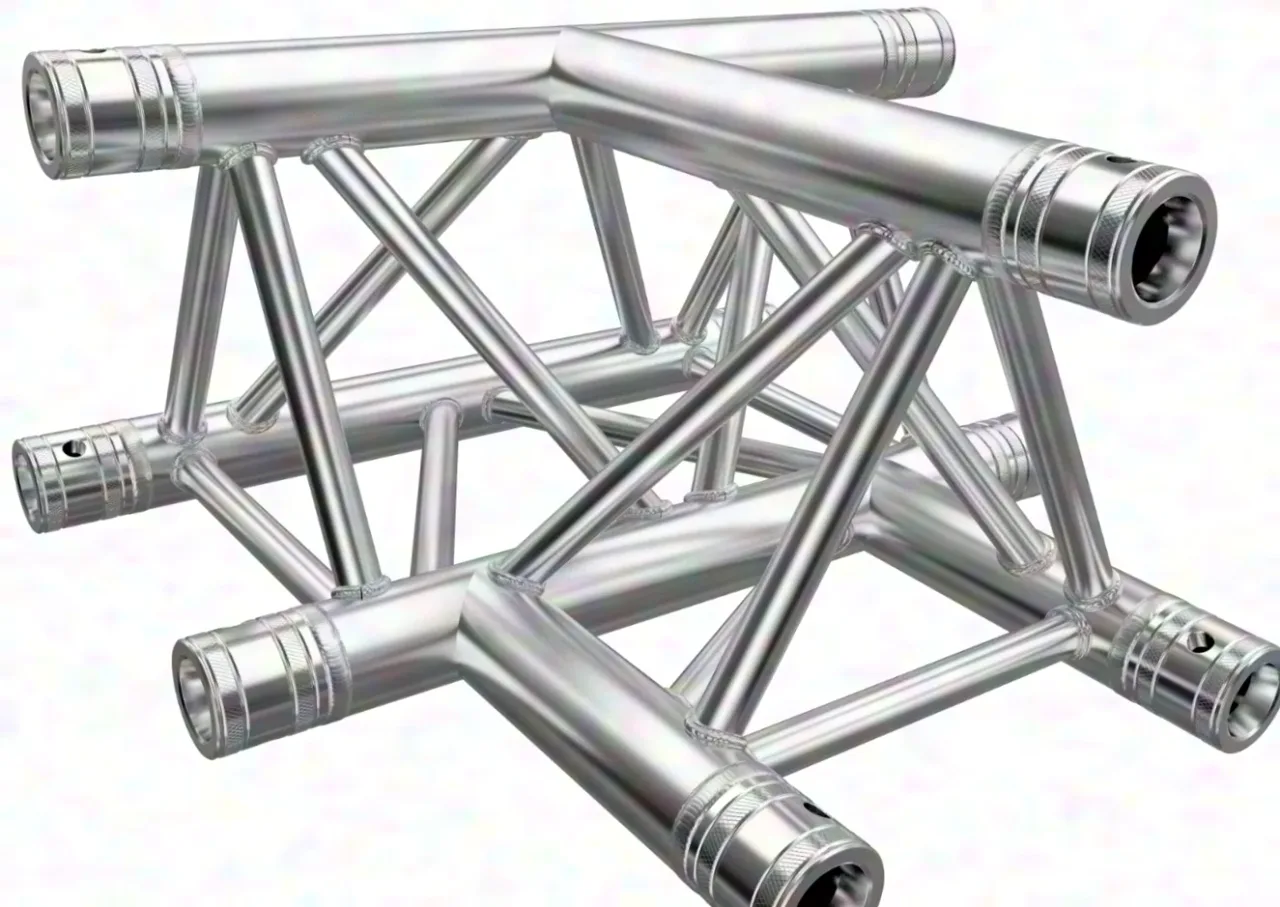 Global-, Euro- und Fix Truss, FD33 Dreipunkt-Traverse, T-Stück