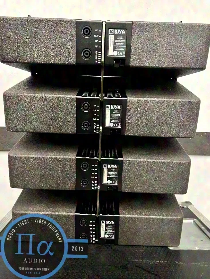 L-Acoustics KIVA neue Lackstruktur
