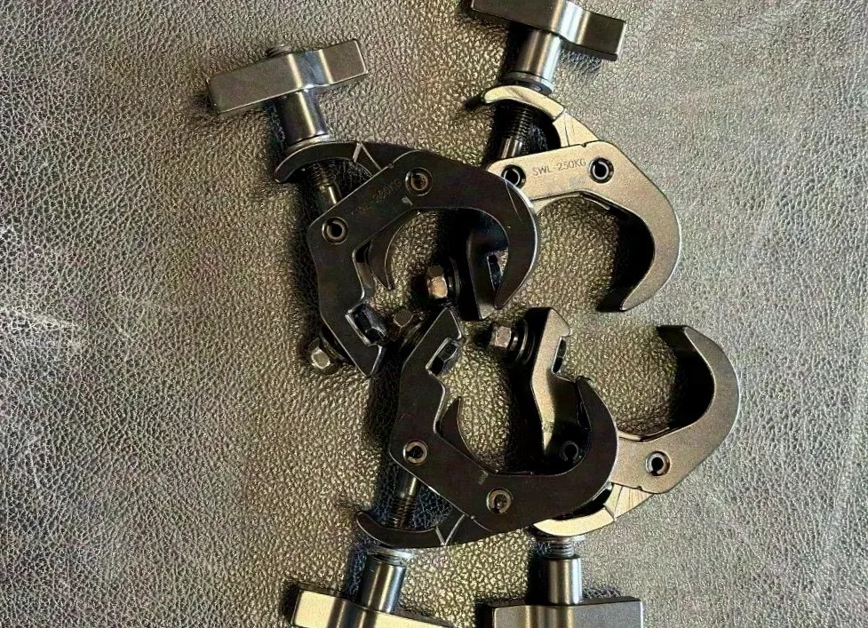 Quick Trigger Clamp / Rohrschelle schwarz 48-51mm, 250Kg