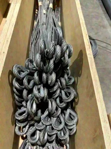 Stahlseil 8mm, Länge 100cm, Kausche einseitig, offenes Ende andere Seite