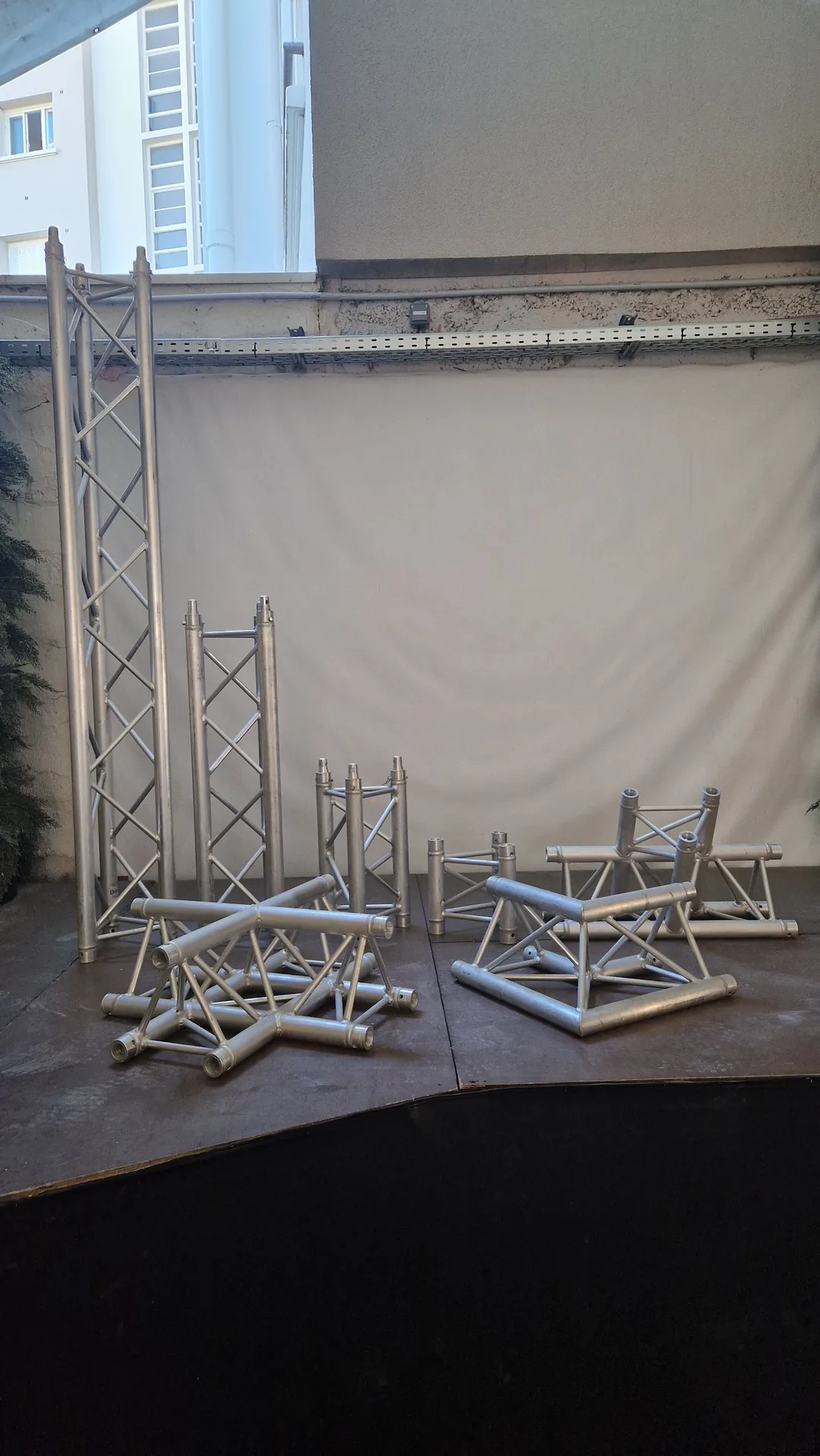 Packstruktur aus Aluminiumdreieck